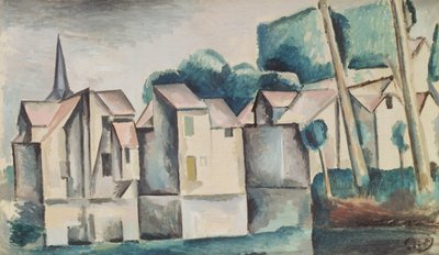 Házak a vízparton alkotó: Andre Derain