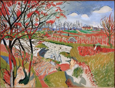 Szőlő tavasszal alkotó: Andre Derain