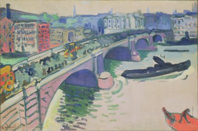 London Bridge, 1906 körül (olaj, vászon) alkotó: Andre Derain