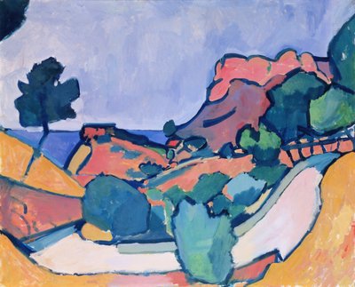 Mountain Road alkotó: Andre Derain