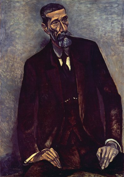 Francesco Iturrino (1864-1924) festőművész portréja alkotó: Andre Derain