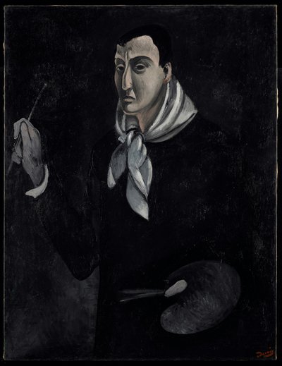 A művész portréja, 1912-14 körüli (olaj, vászon) alkotó: Andre Derain