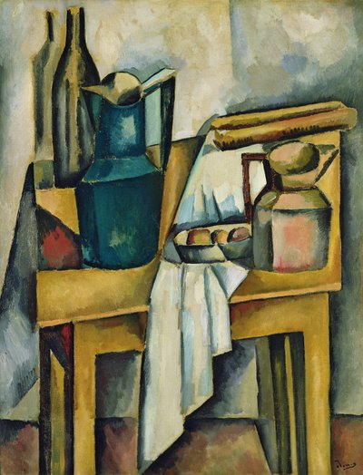 Csendélet egy asztalon alkotó: Andre Derain