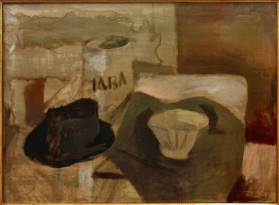 Csendélet kalapokkal és edényekkel alkotó: Andre Derain