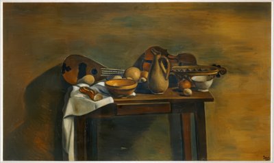 A feldíszített asztal alkotó: Andre Derain