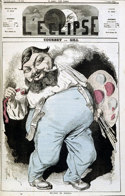 Gustave Courbet rajzfilmje a "" L