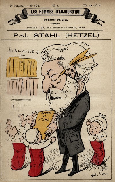 Pierre Jules Hetzel rajzfilmje a Les Hommes d