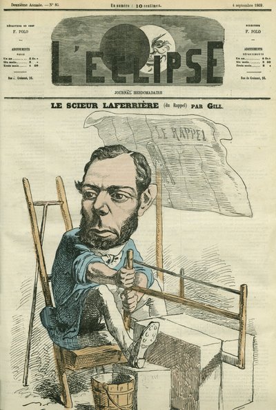 Edouard Lafferiere (1841-1901), francia bíró és politikus. Borító a „” L