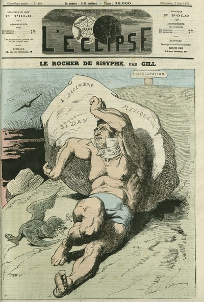 Eugene Rouher (1814-1884), francia politikus. Borító a „” L