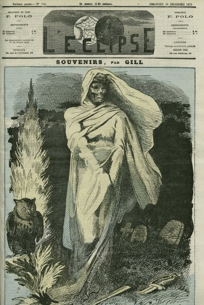 Emlékek az 1870-es francia-porosz háborúról. Címlap: Gill: „” L