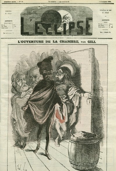 A ház megnyitása, egy Bugnot dal illusztrációja. Borító a Gill „” L