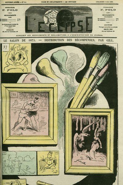 Salon de 1875. Borító a „” L