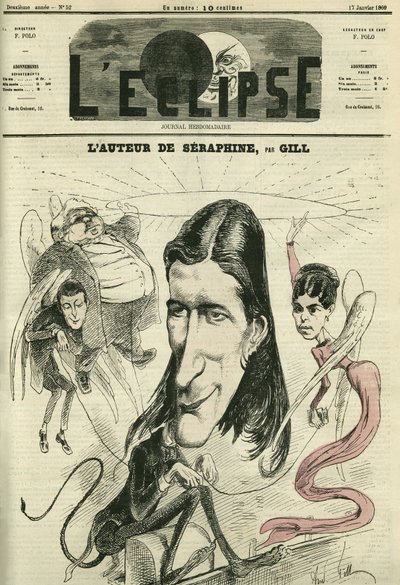 Victorien Sardou (1831-1908), francia drámaíró. Borító a „” L
