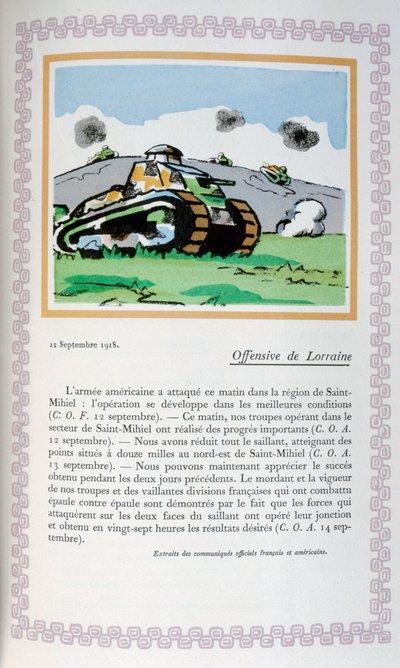 Lotaringiai offenzíva, 1918. szeptember 12., 1919 alkotó: Andre Helle