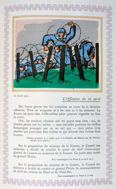 A 2. Aisne-i csata, 1917. április 16., 1919. alkotó: Andre Helle