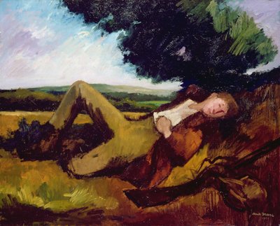 The Hunters Rest avagy Az alvó vadász, 1929 alkotó: Andre Mare