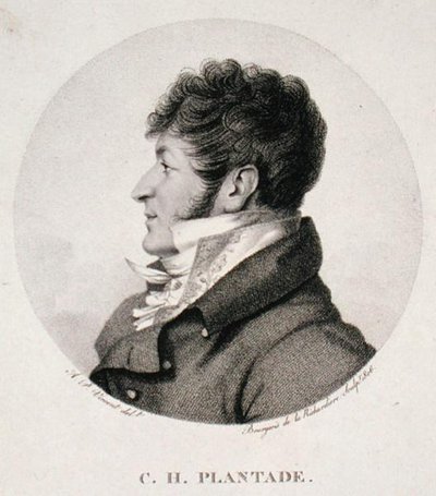 Charles-Henri Plantade (1764-1839) portréja 1806 (metszet) alkotó: Andre Paul (after) Vincent