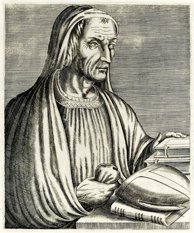 Gregory of Tours a ?True Portraits? André Thévet 1594-ben jelent meg alkotó: Andre Thevet