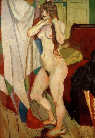 Suzanne Valadon csinálja a haját alkotó: Andre Utter