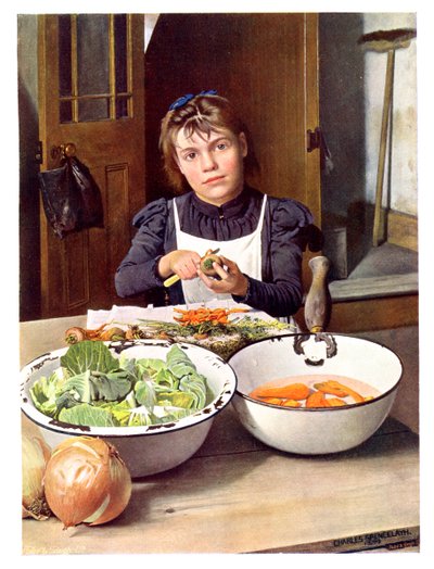 Segítő anya, 1901. alkotó: Andre and Sleigh