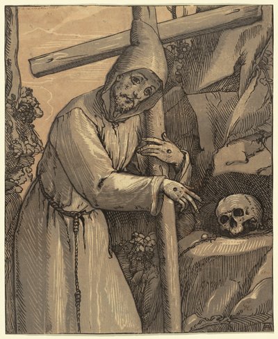 Assisi Szent Ferenc, 1591. alkotó: Andrea Andreani