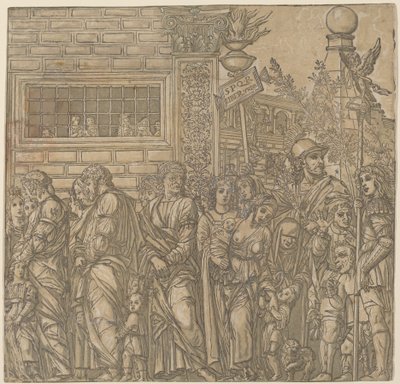 Julius Caesar diadala, 1599. alkotó: Andrea Andreani