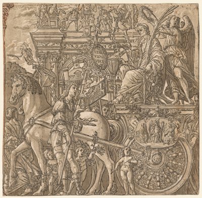 Julius Caesar diadala: Caesar Triumphant alkotó: Andrea Andreani
