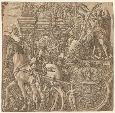 Julius Caesar diadala: Caesar Triumphant, 1593-99. alkotó: Andrea Andreani