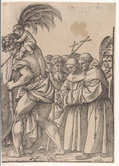 Krisztus diadala (nyolcadik rész) alkotó: Andrea Andreani