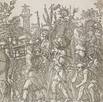 Caesar diadala, 1599 alkotó: Andrea Andreani