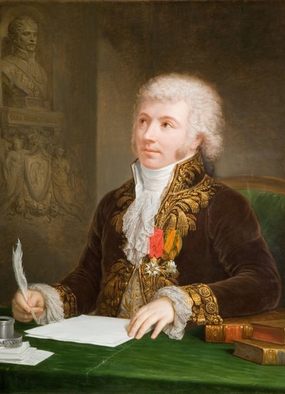 Nicholas Frochot gróf portréja, nem Etienne Pierre, Graf Mejan, 1806. alkotó: Andrea Appiani