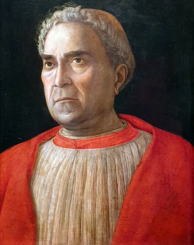 Németül: Kardinal Ludovico Trevisan (1401-1465) Kardinal Ludovico Trevisan alkotó: Andrea Mantegna