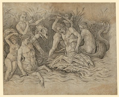 A tengeri istenek harca alkotó: Andrea Mantegna