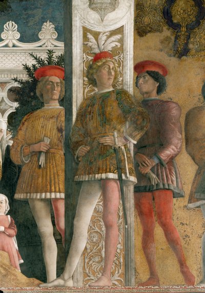 Lodovico II Gonzaga és családja (freskó) alkotó: Andrea Mantegna