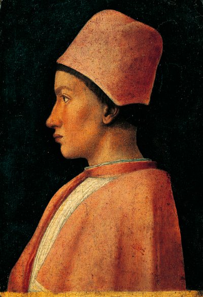 Francesco Gonzaga portréja alkotó: Andrea Mantegna