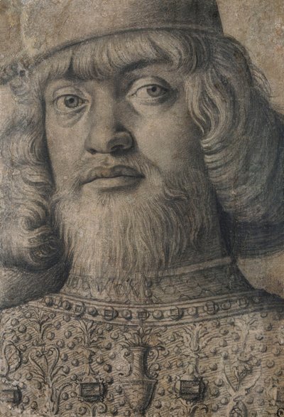 Porträt von Francesco II Gonzaga, 4. Markgraf von Mantua (1466-1519) alkotó: Andrea Mantegna