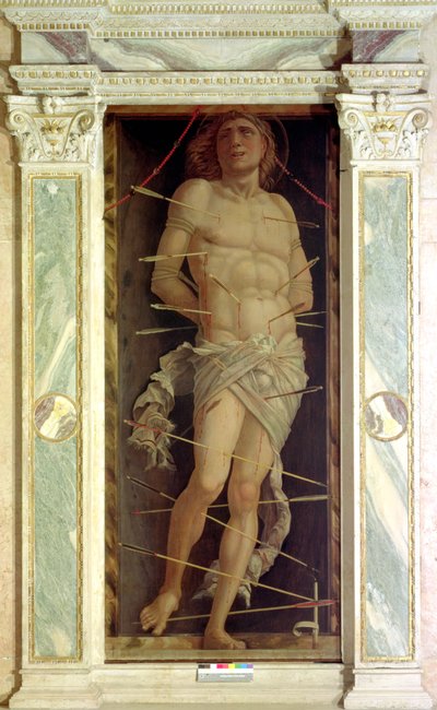 Szent Sebestyén alkotó: Andrea Mantegna