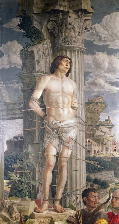 Szent Sebestyén alkotó: Andrea Mantegna