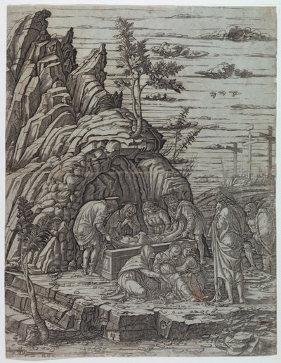 A síremlék alkotó: Andrea Mantegna