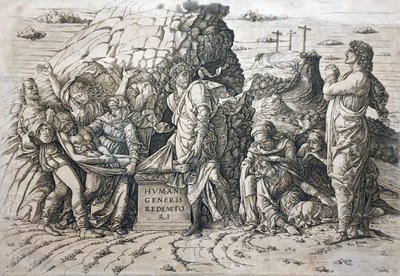 A sírbatétel alkotó: Andrea Mantegna