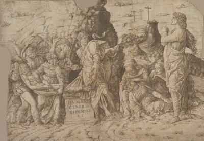 Krisztus síremléke, kb. 1465-75. alkotó: Andrea Mantegna