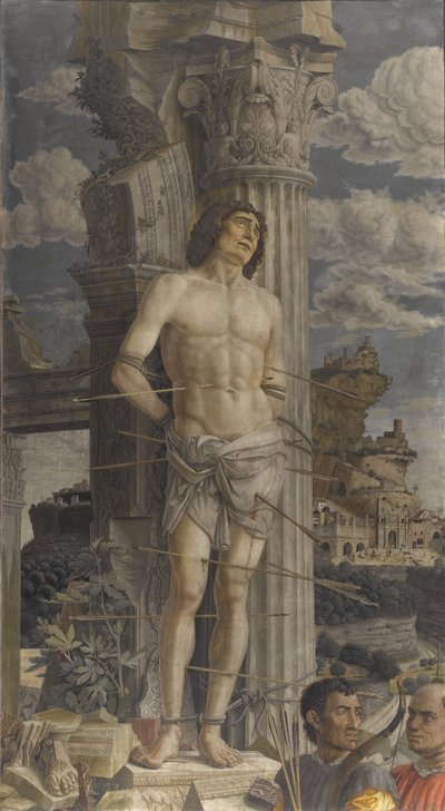 Szent Sebestyén vértanúsága alkotó: Andrea Mantegna