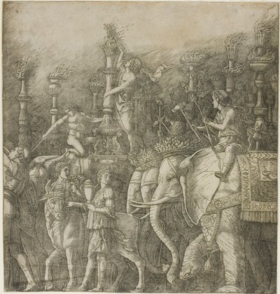Julius Caesar diadala alkotó: Andrea Mantegna