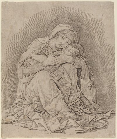 A Szűz és a Gyermek alkotó: Andrea Mantegna