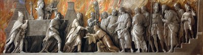 A Cybele-kultusz bevezetése Rómában alkotó: Andrea Mantegna
