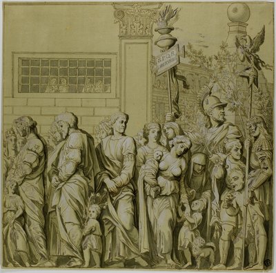 Julius Caesar diadalai: Vászon VII alkotó: Andrea Mantegna