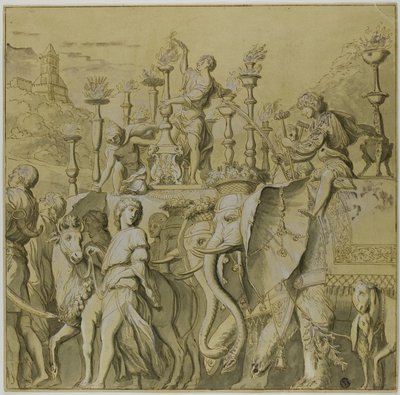 Julius Caesar diadalai: V. sz. vászon alkotó: Andrea Mantegna