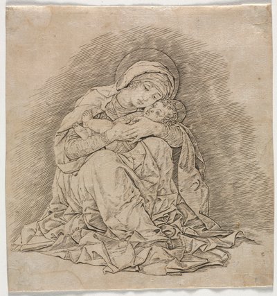 Szűz és gyermek, 1485-1491. alkotó: Andrea Mantegna