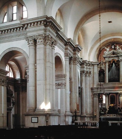 A hajó belső képe, 1566-80 alkotó: Andrea Palladio