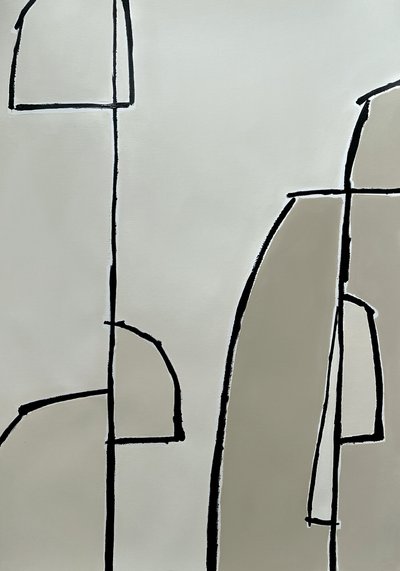 Modern, semleges geometria alkotó: Andrea Reichhart